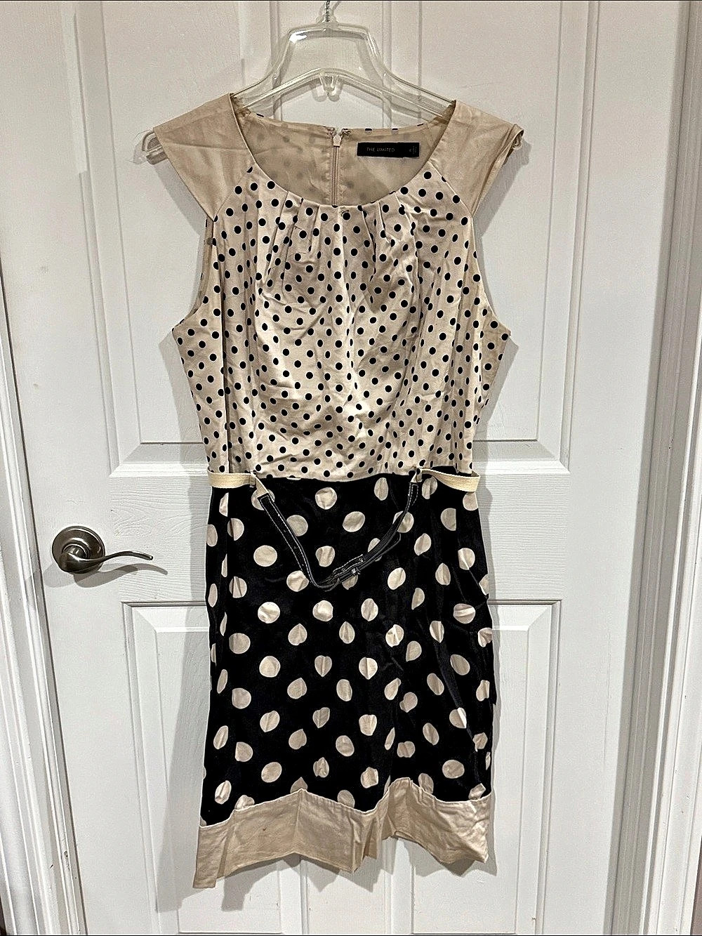 The Limited Polka Dot Mini Dress Size 12 GUC B38